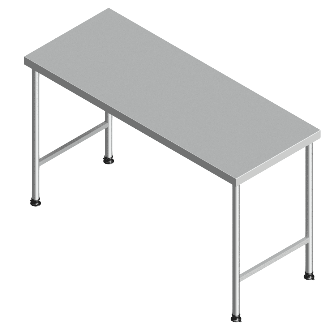 E25145(112-1500x0600) heavy-duty stainless steel preparation table