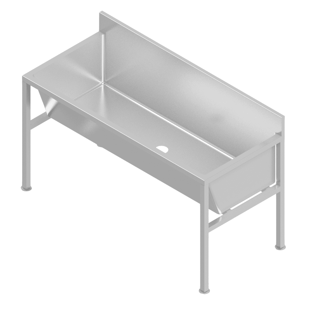 B37356 Scullery Wash Trough; 1700mm x 750mm variant shown