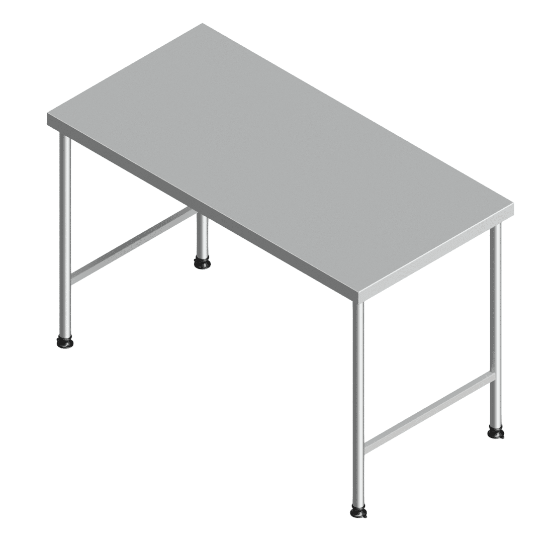 E25145(112-1400x0700) heavy-duty stainless steel preparation table