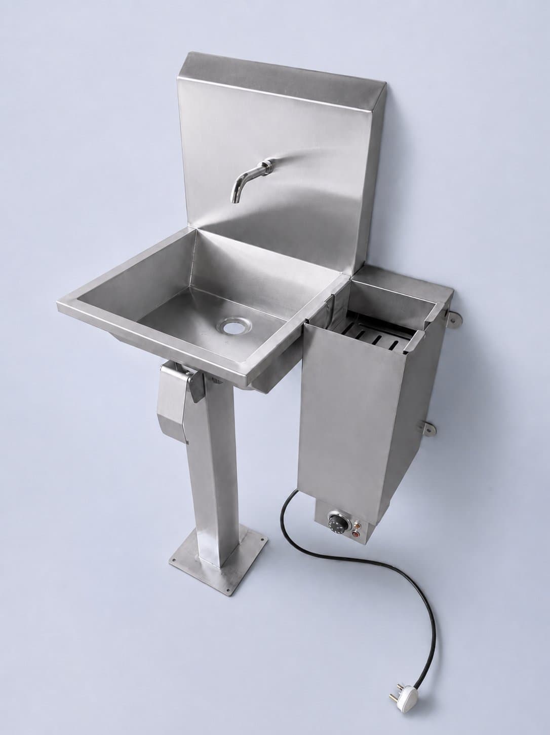 Stainless Steel Basin And Knife Steriliser
