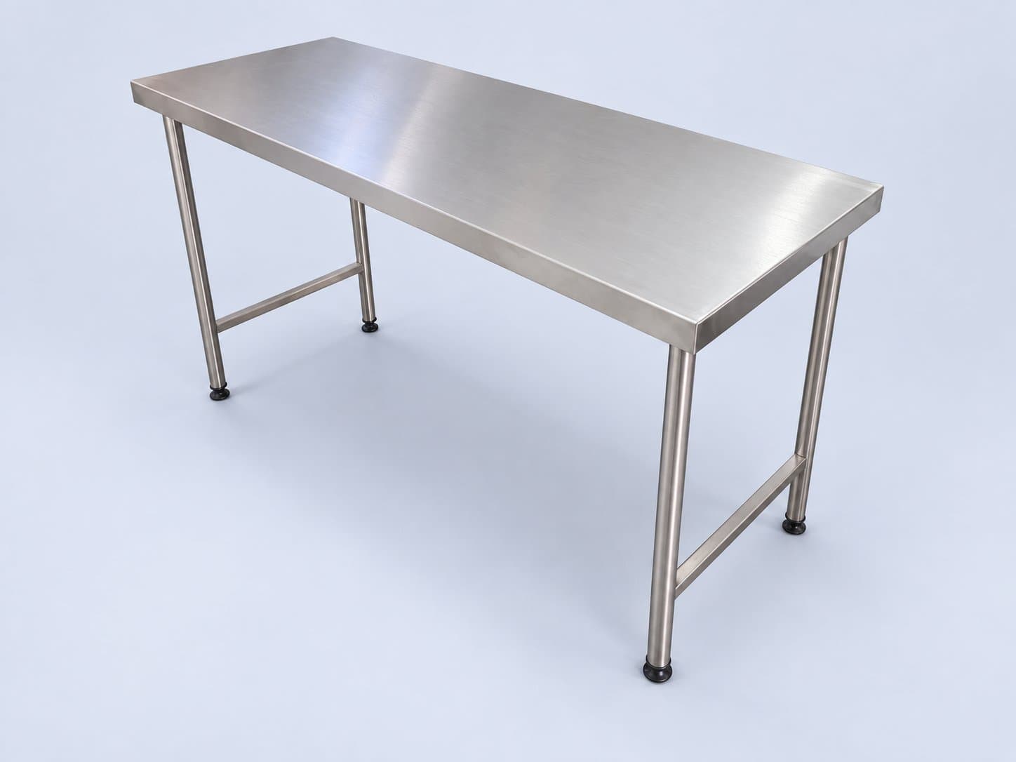 Grade 304 Stainless Steel Preparation Table without Undershelf