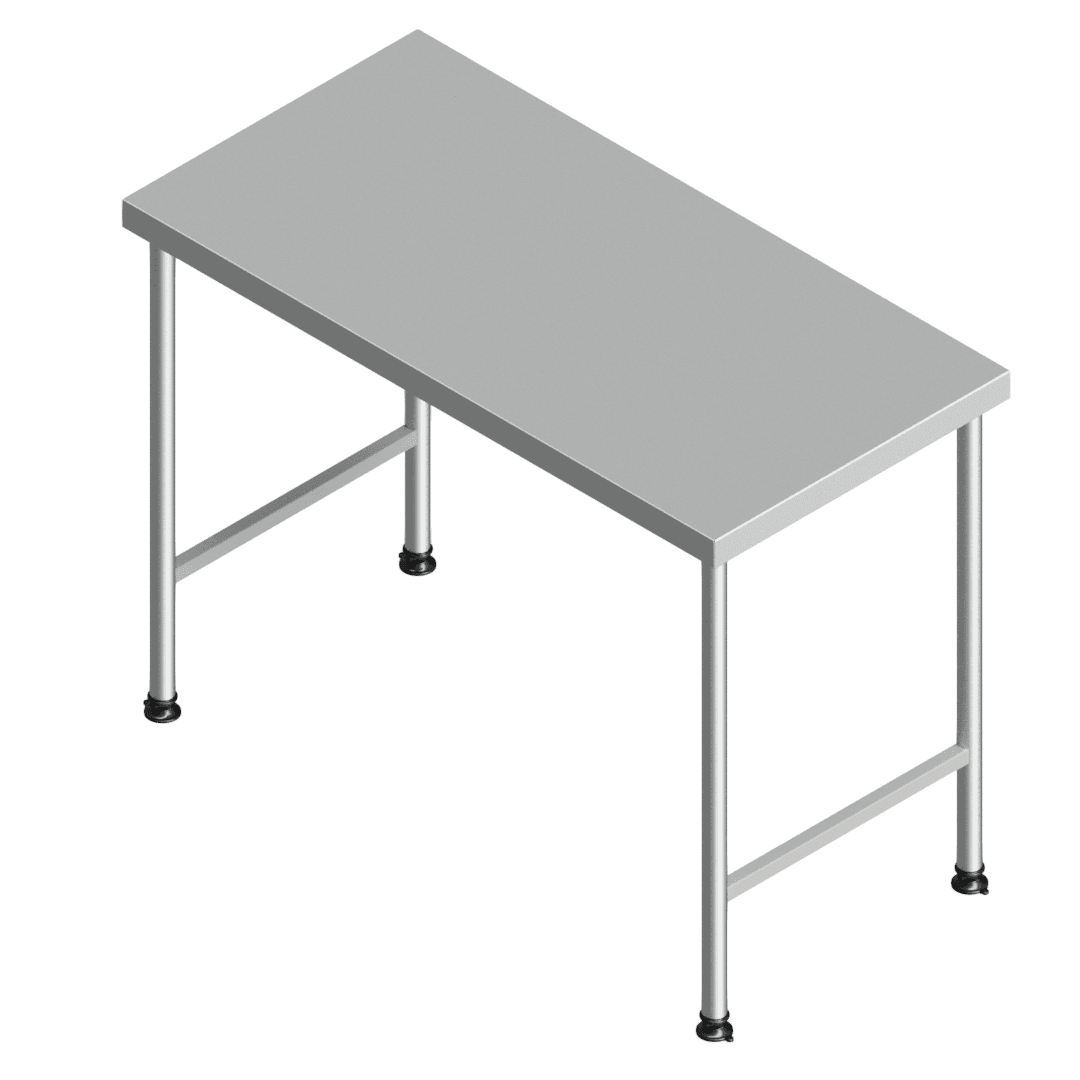 E25145(112-1200x0600) heavy-duty stainless steel preparation table