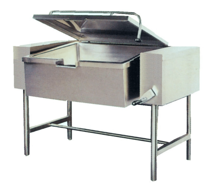 E30480 Pedestal Mounted Electric Tilting Frying Pan With Manual Tilt