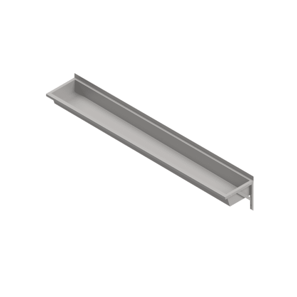 B34673 Wall Mounted Stainless Steel Wash Trough