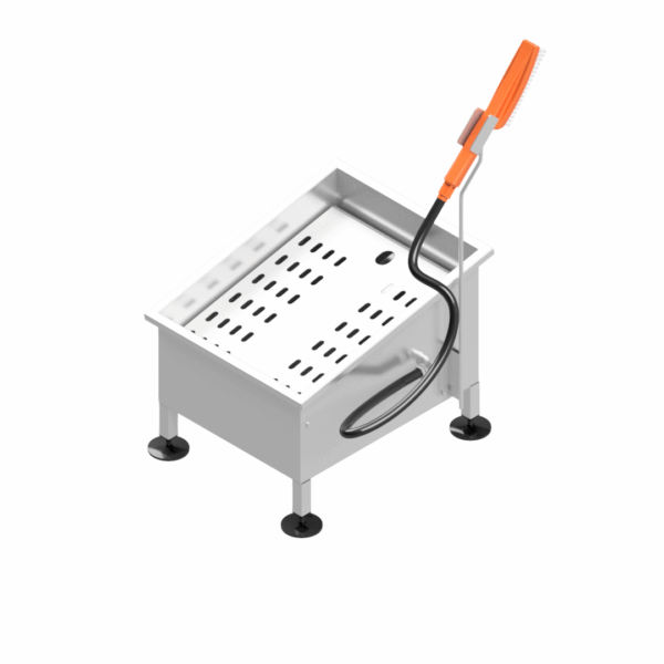 B65145 Eco Foot-Operated Manual Boot Washer