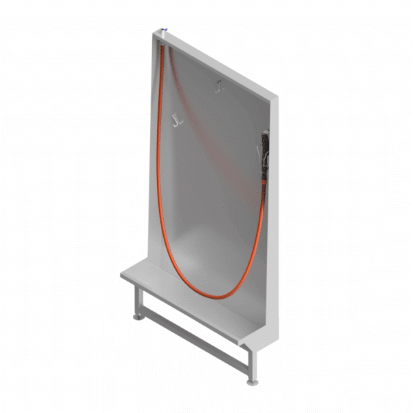 B66730 Apron Wash Booth