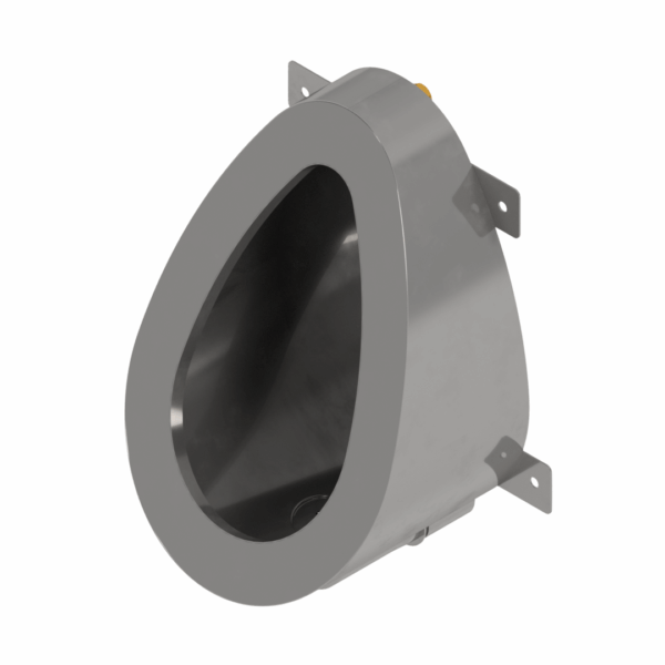 B17745(BS) Security Bowl Urinal Back Entry