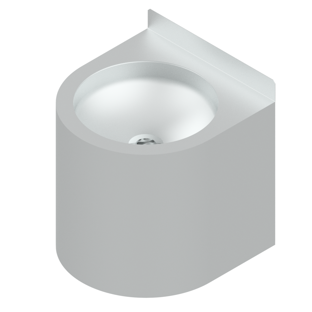 B36528 Wall Mounted Security Wash Basin