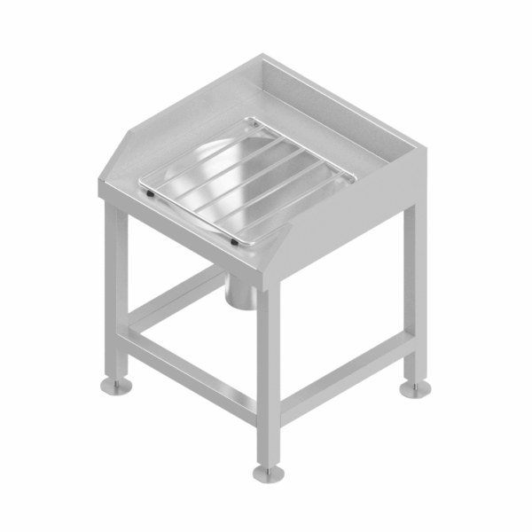 B22360(NGS) Slop Hopper Sink Neutral Type with Stand and Grid