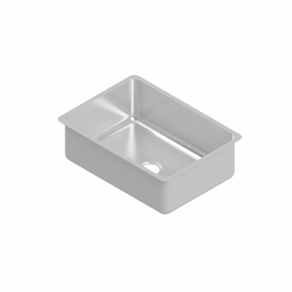B08126(112-440-310) Drop-In Wash Hand Basin Stainless Steel