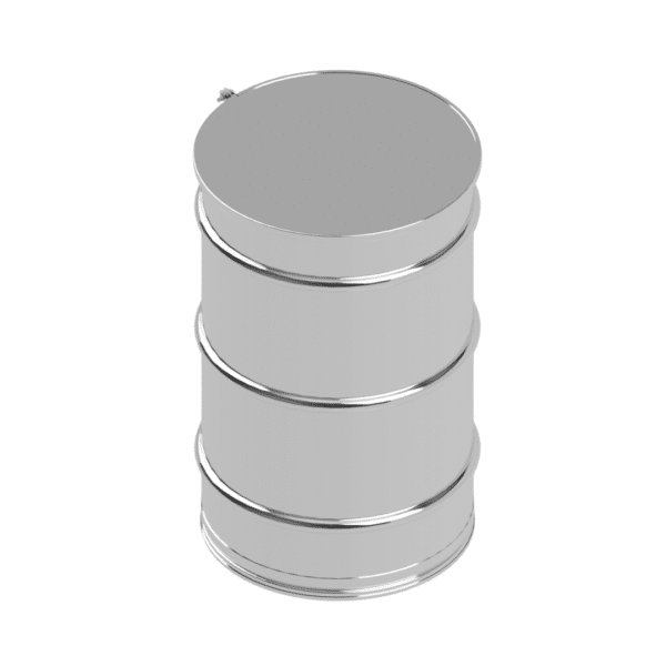 A26131(3B-112-200) Stainless Steel Drum 200L with Three Baffles